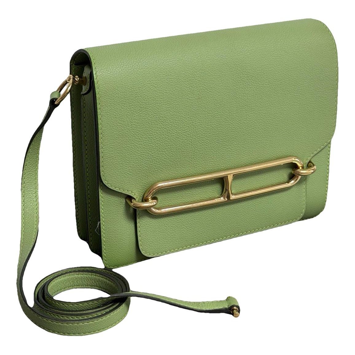 Roulis leather handbag