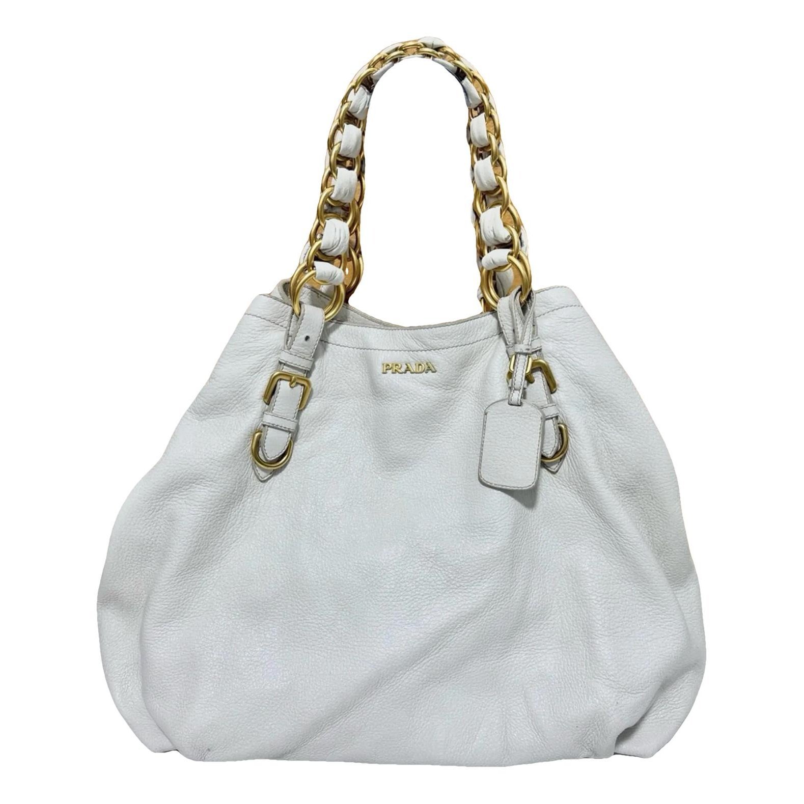 Leather tote