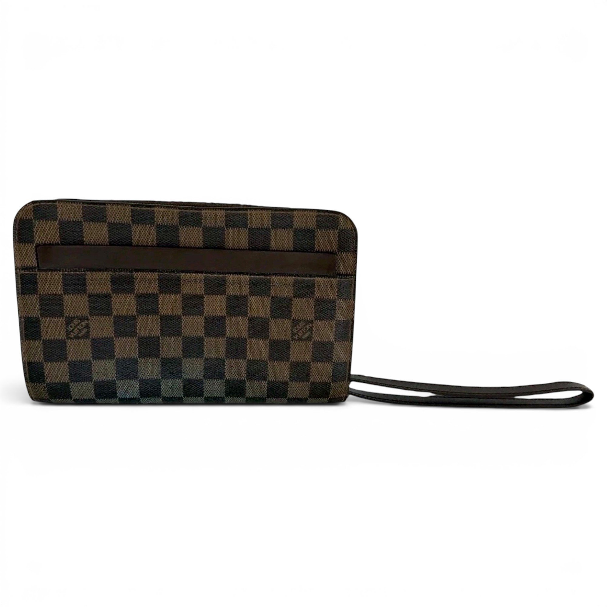 Saint-Louis leather clutch bag