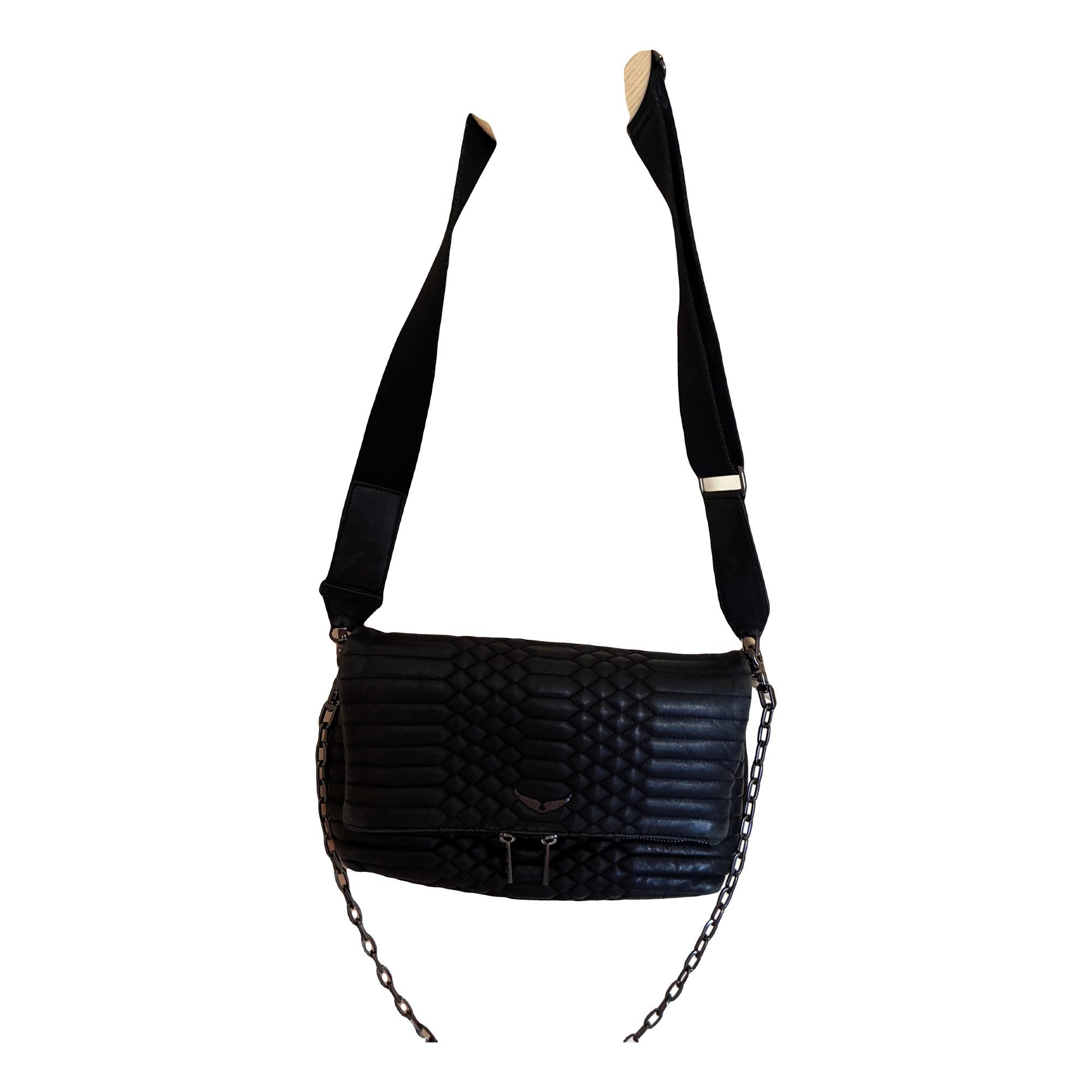 Rock leather handbag