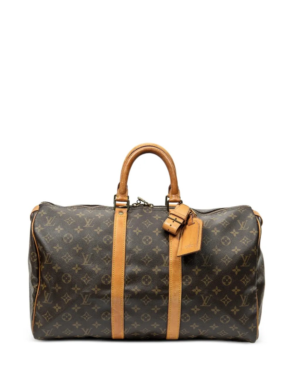 1986 45 Keepall logo-pattern travel bag