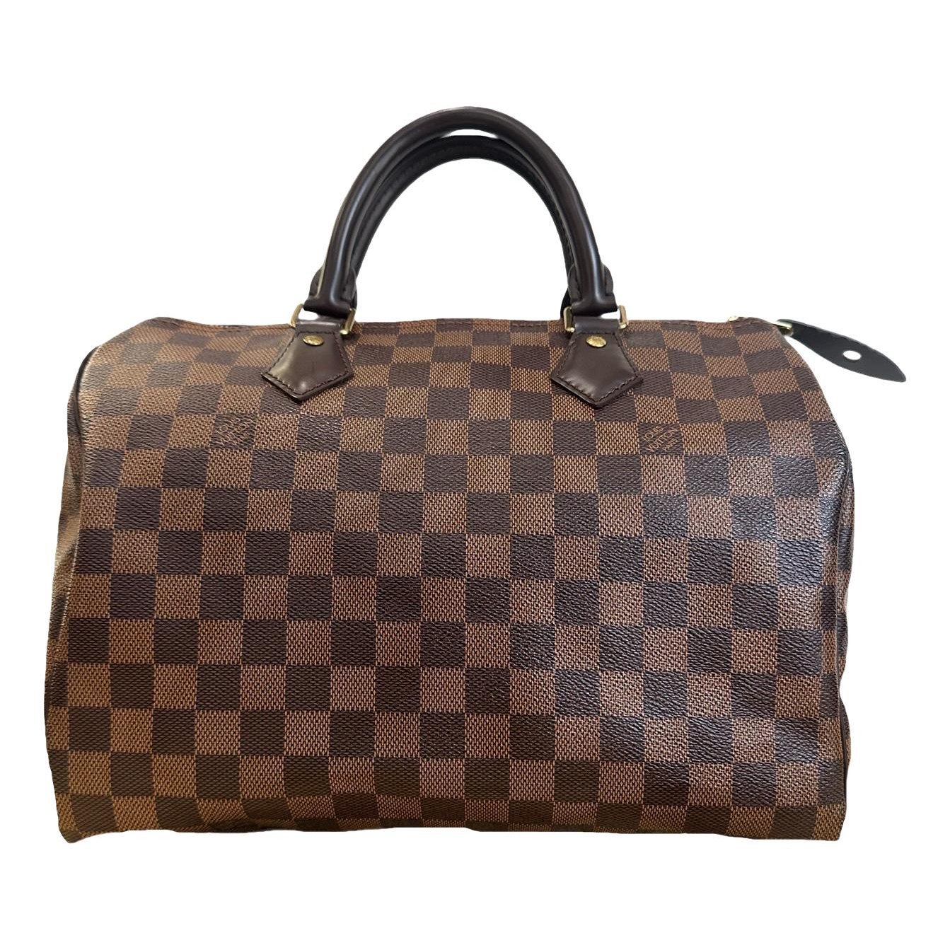 Speedy leather handbag
