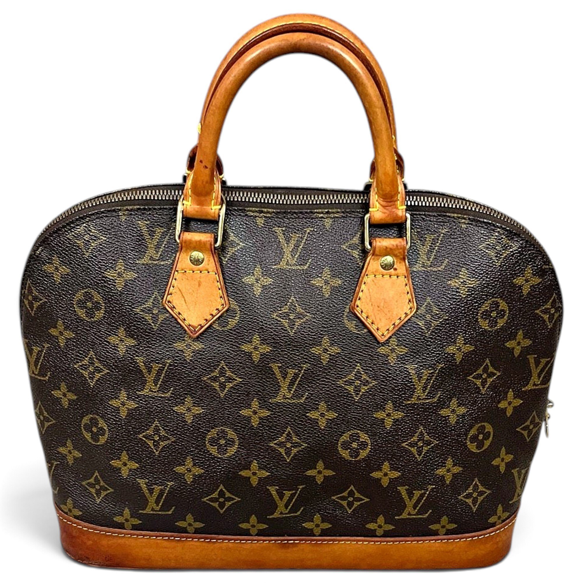 Alma leather handbag