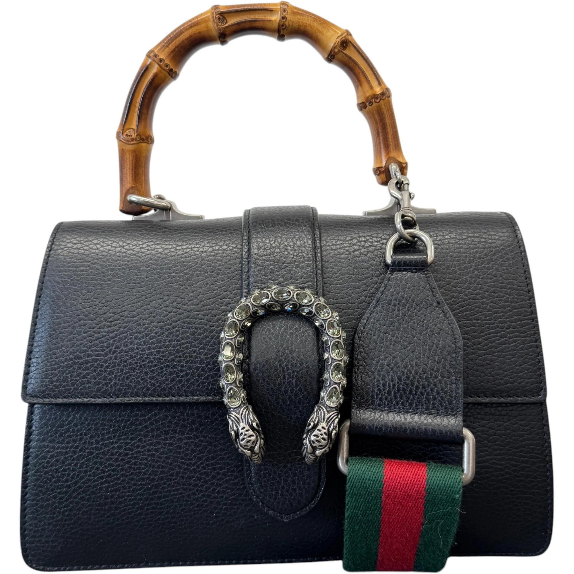 Dionysus Bamboo leather handbag