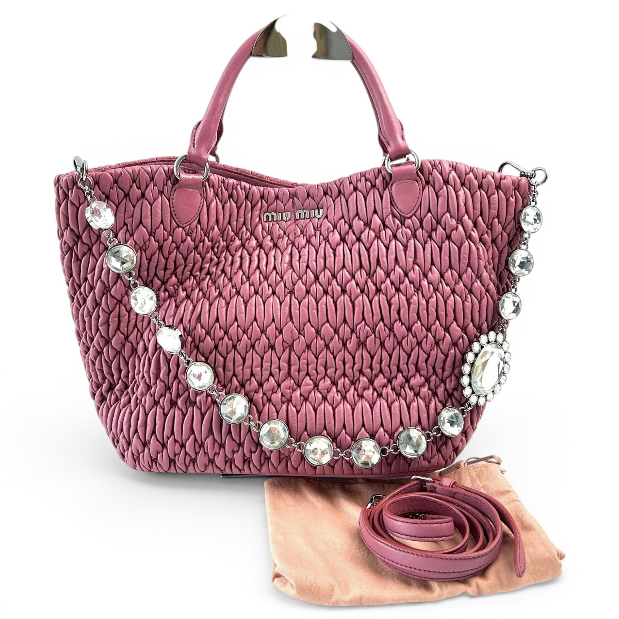 Leather handbag