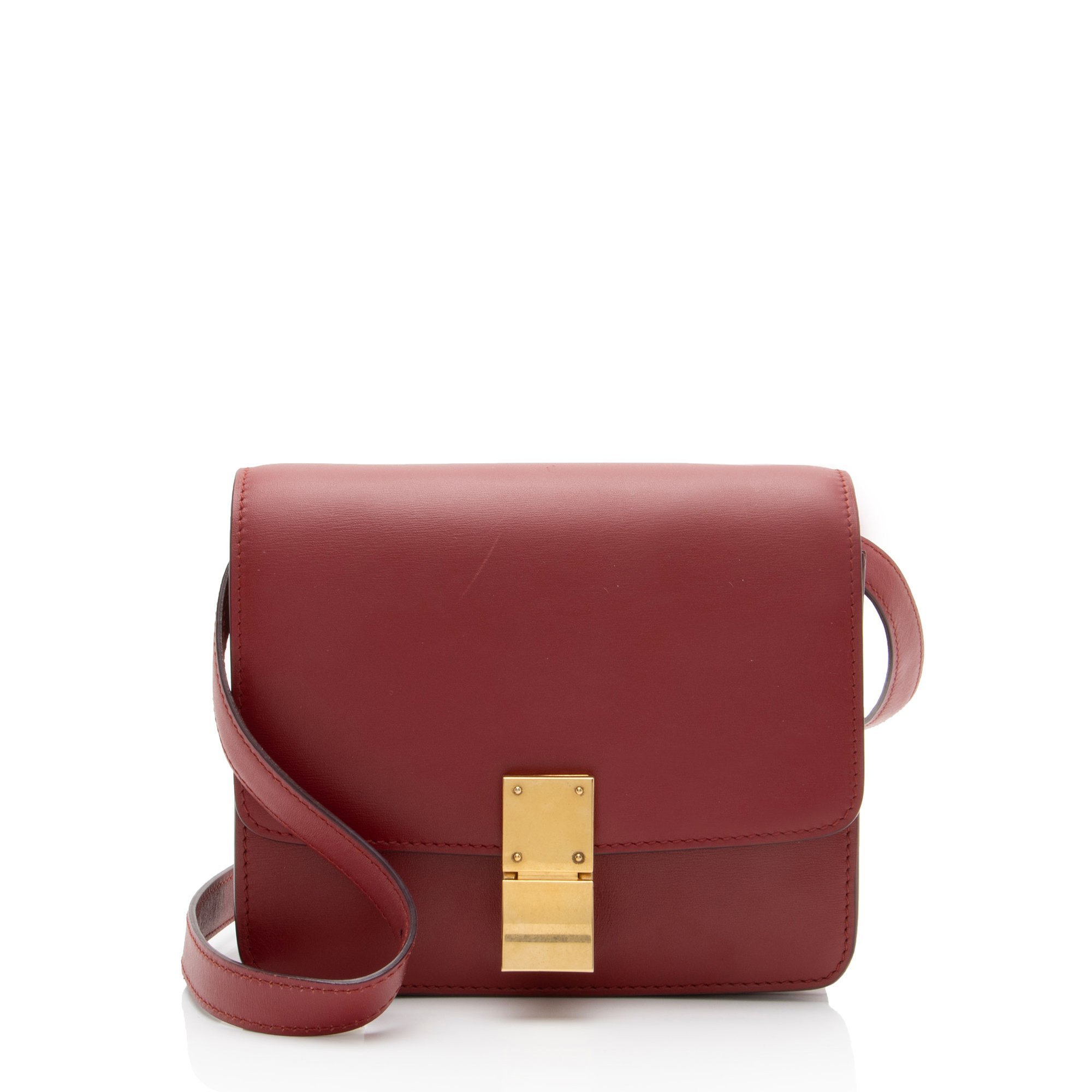 Classic leather handbag