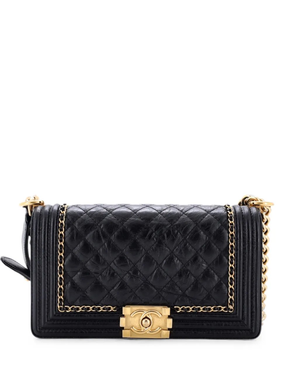 Jacket Boy Flap Bag Quilted Aged Calfskin Old Medium crossbody bag