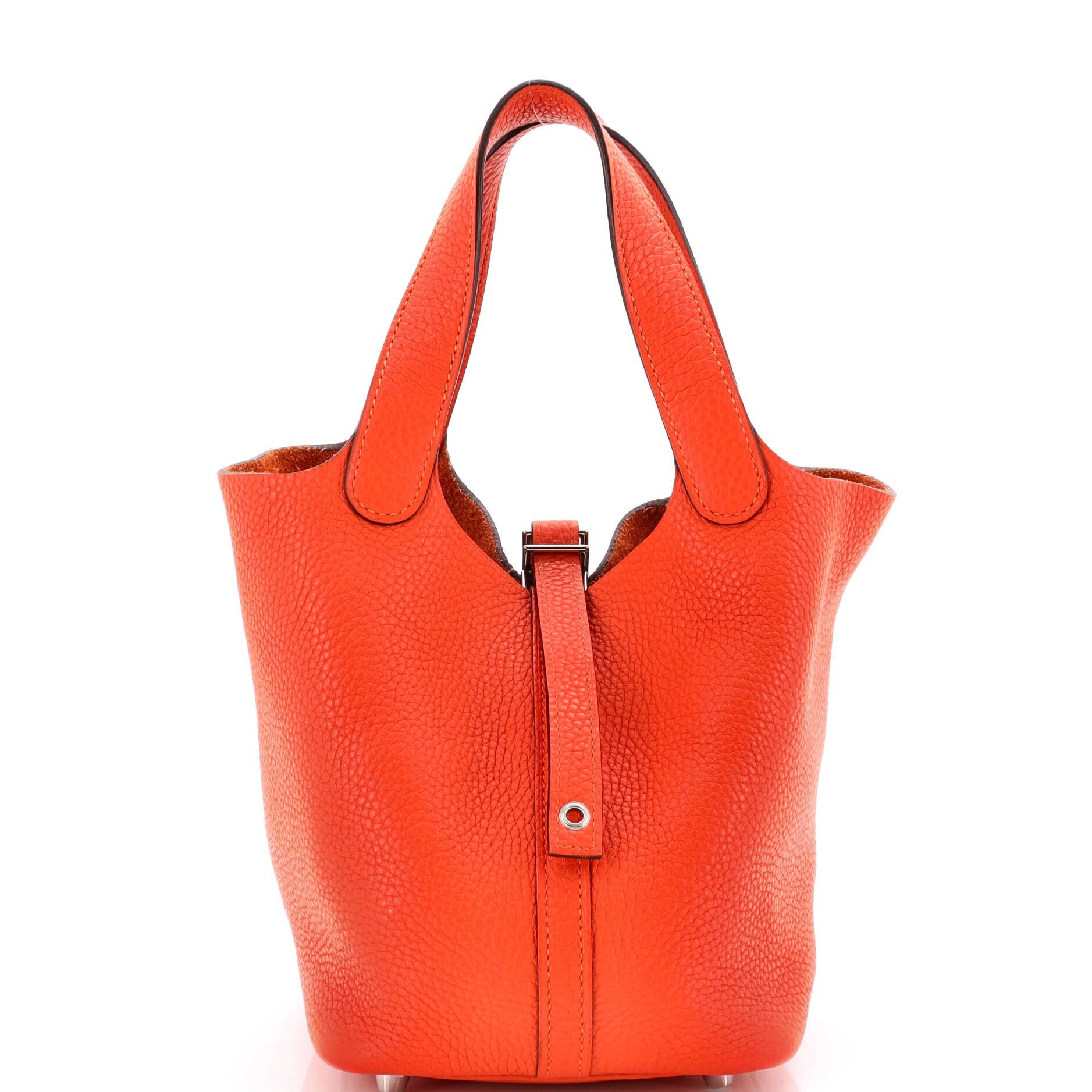 Hermes Picotin Lock Bag Clemence PM