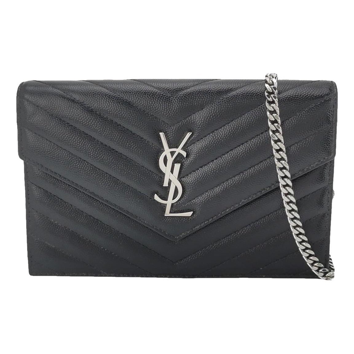 Envelope leather handbag