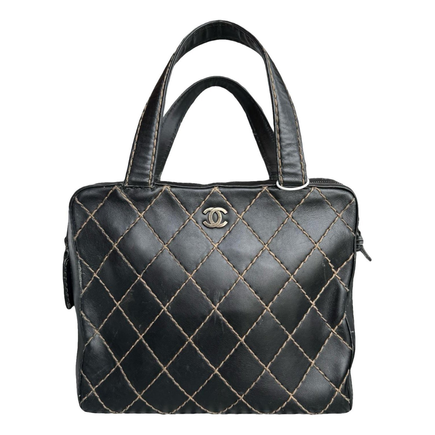 Leather handbag