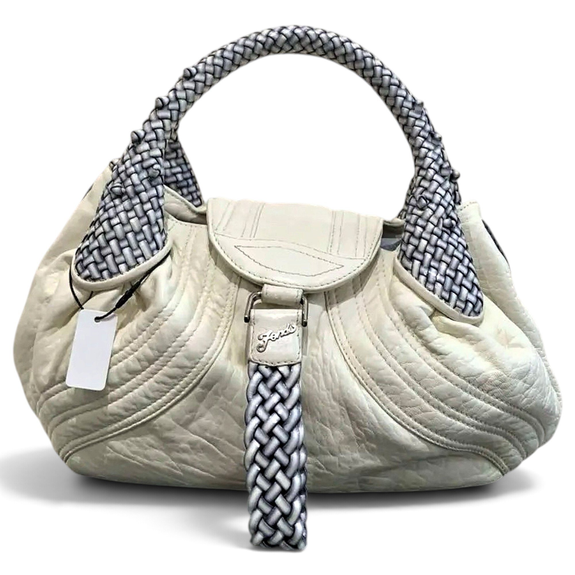Spy leather handbag