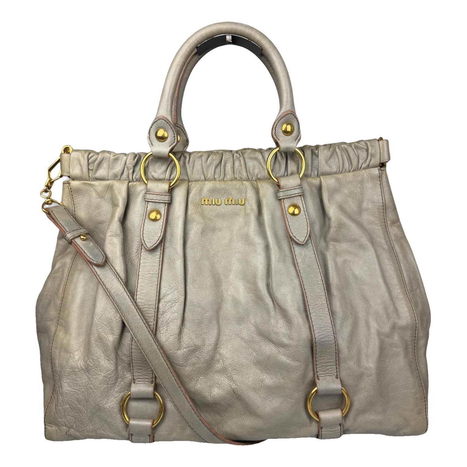 Vitello leather handbag
