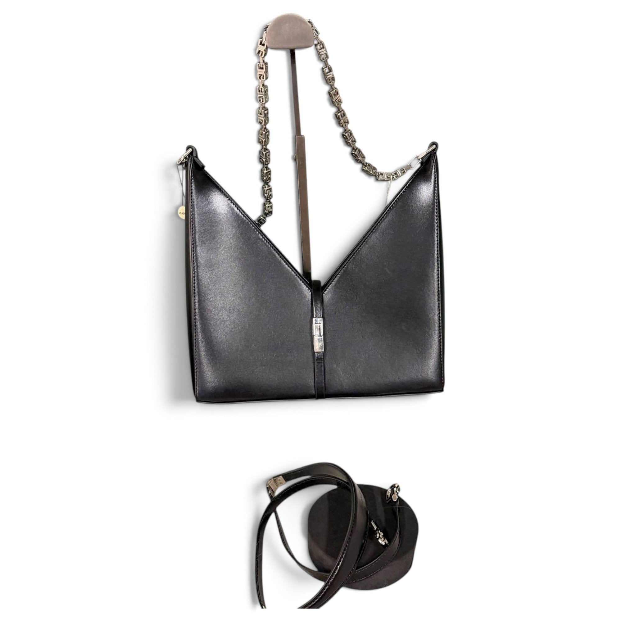 Cut Out leather handbag