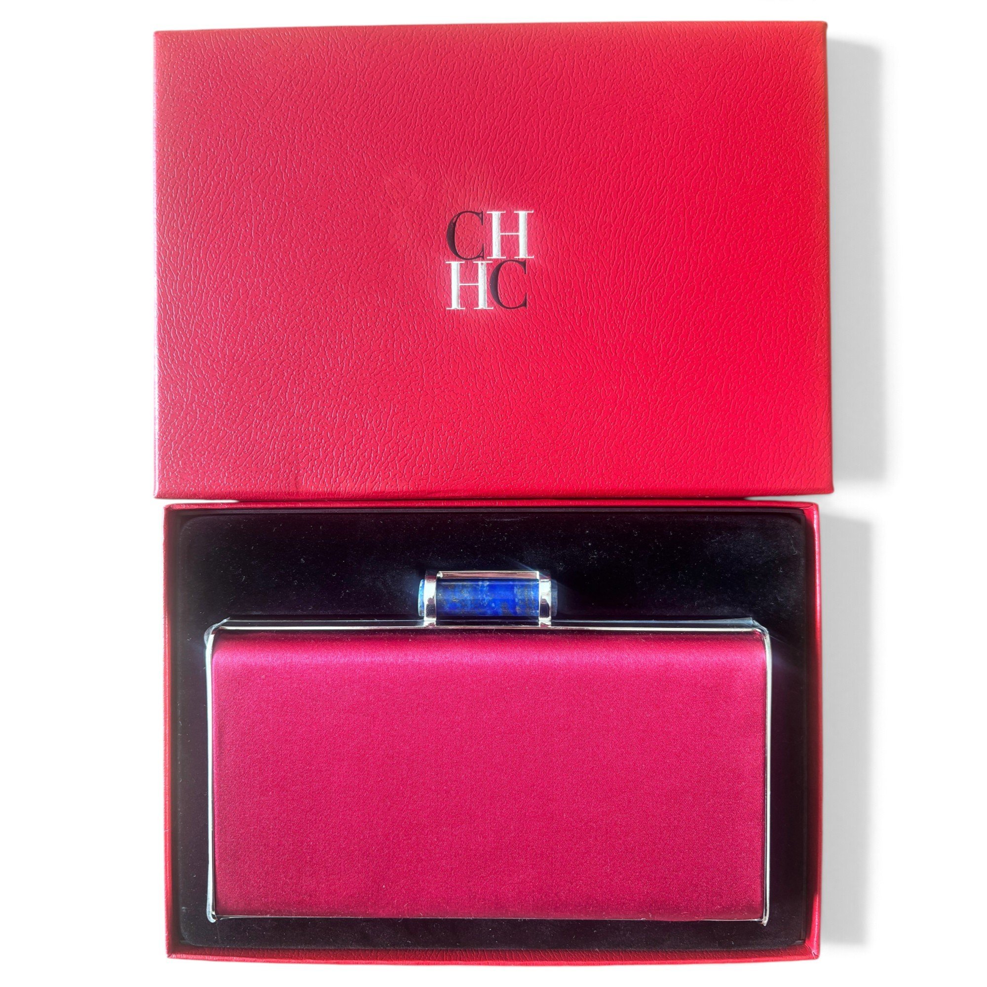 Carolina Herrera Silk clutch bag