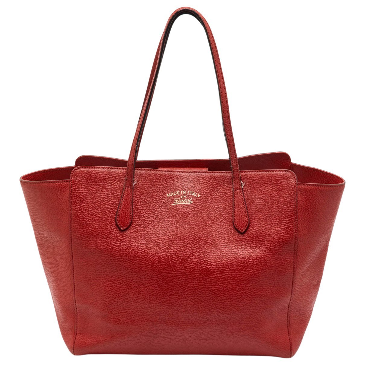 Swing leather tote