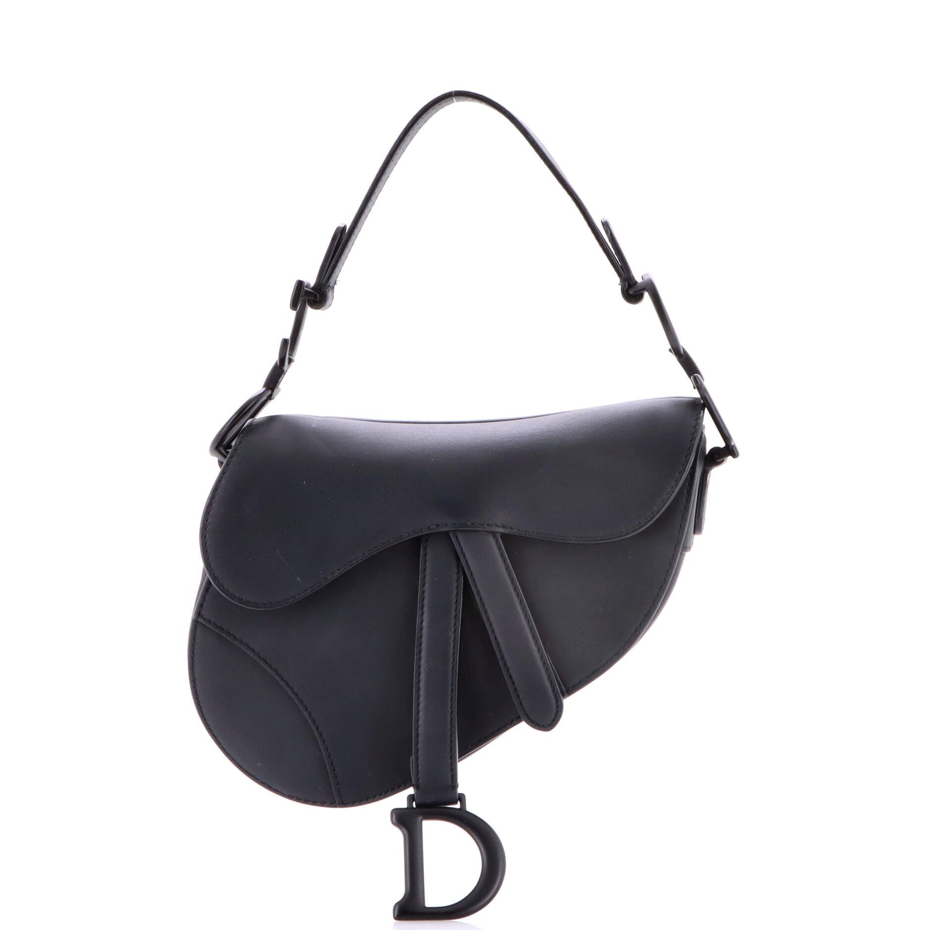 Ultra Matte Saddle Handbag Leather Mini