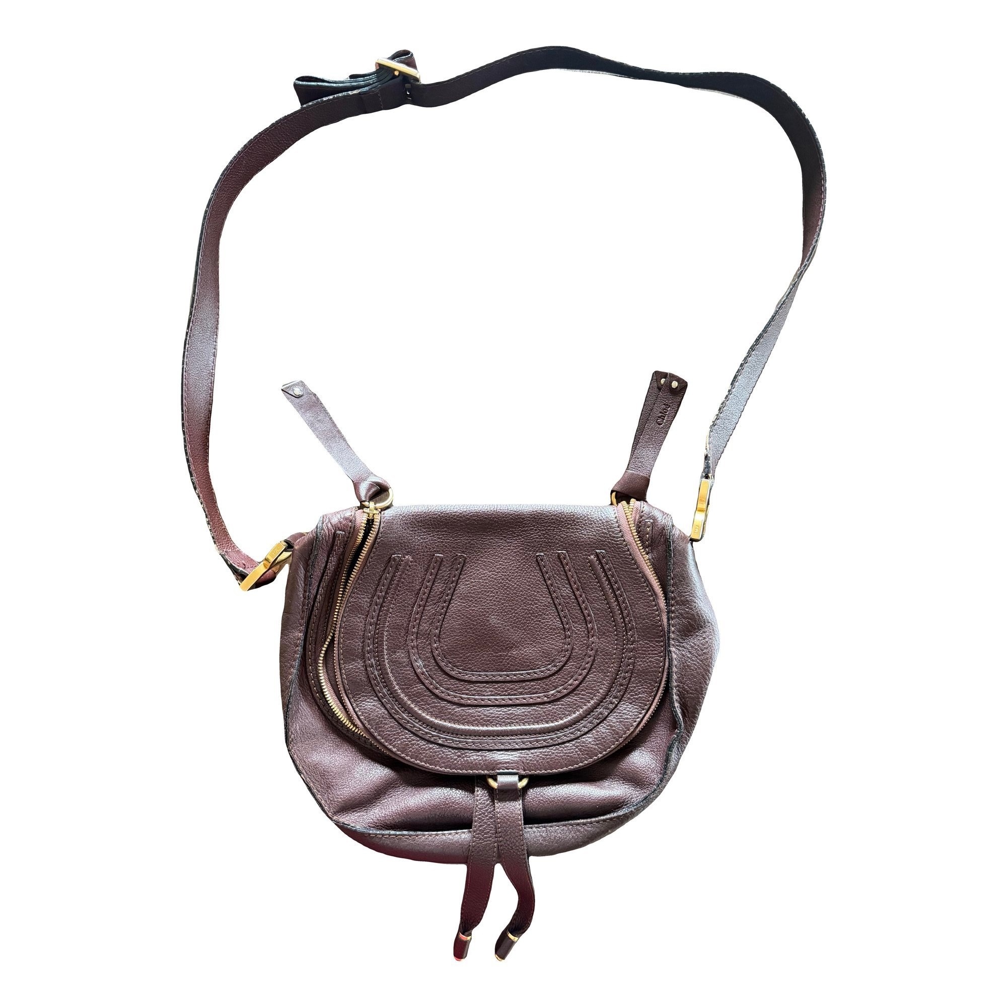 Marcie leather handbag