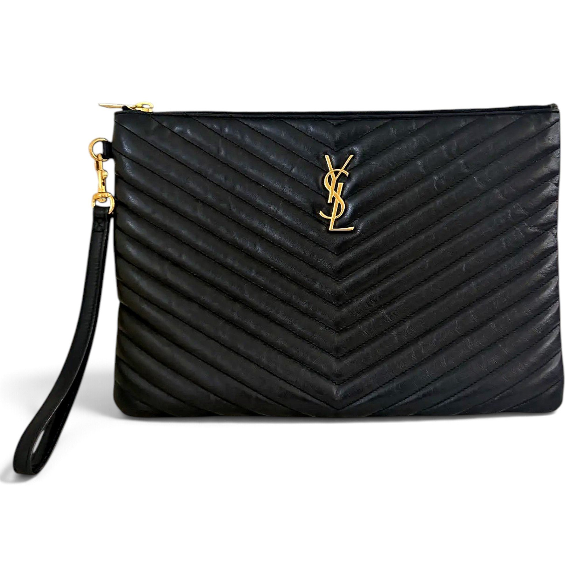 New Jolie leather clutch bag
