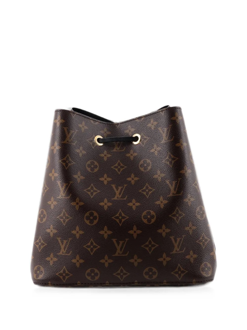 NeoNoe Handbag Monogram Canvas with Leather MM bucket bag