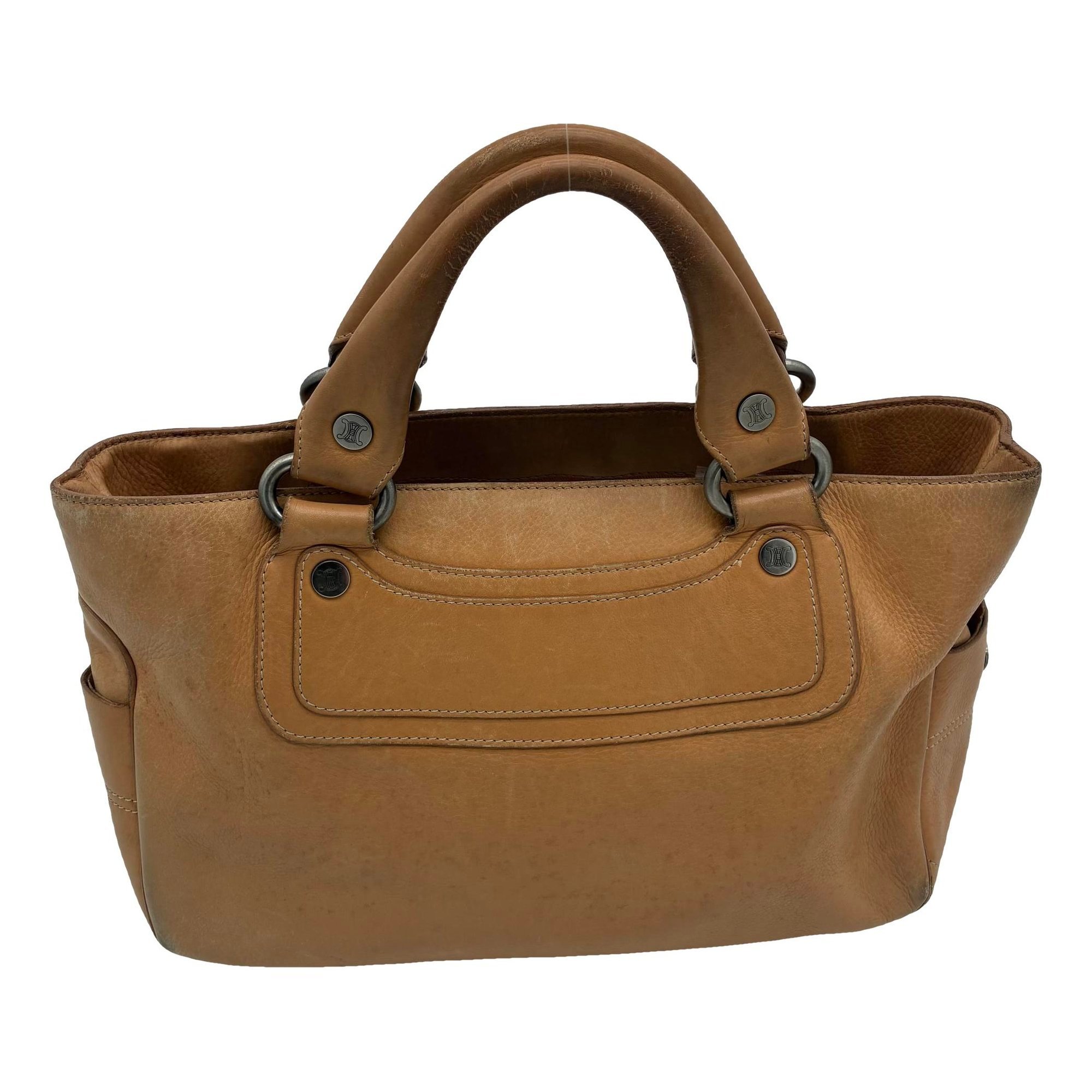 Boogie leather bowling bag