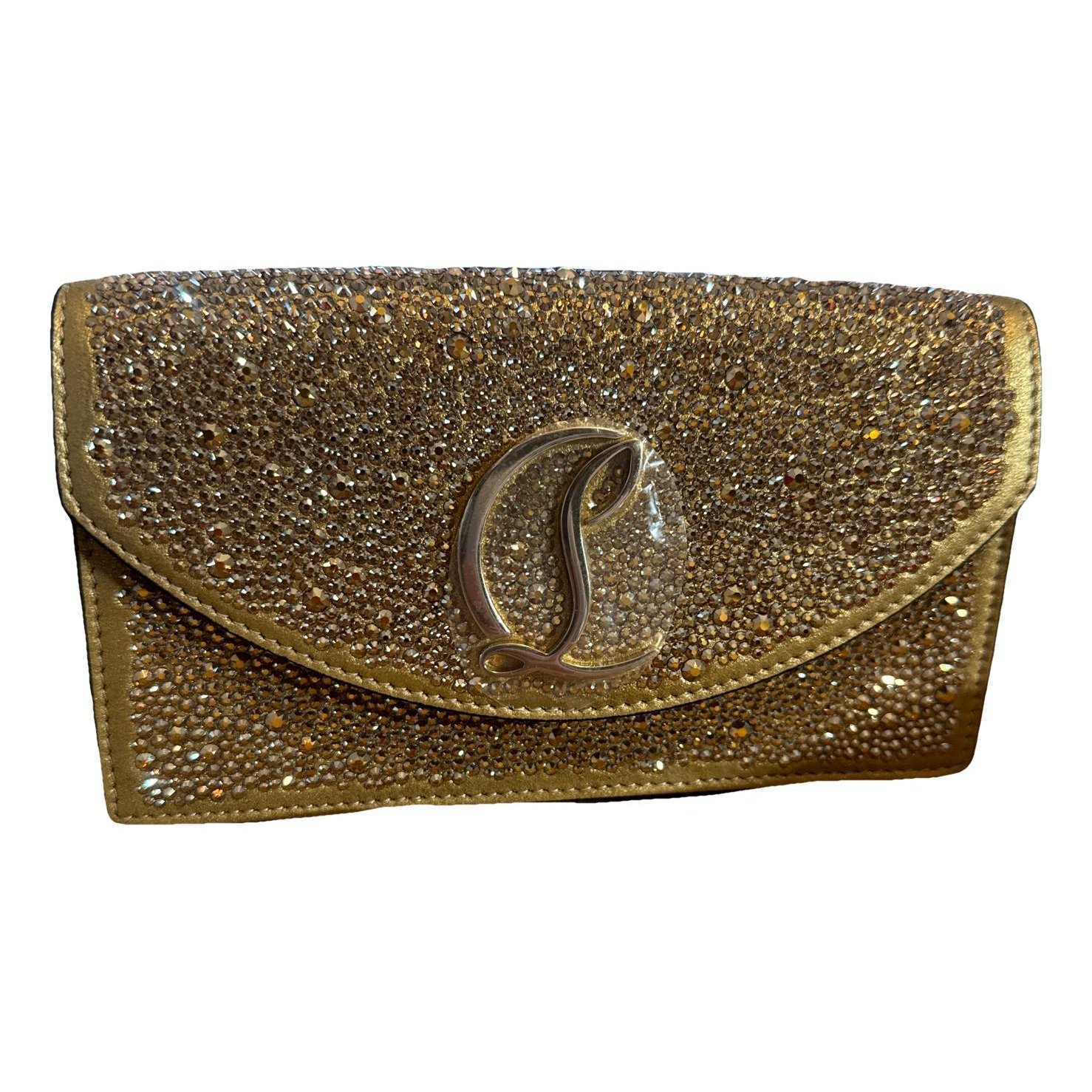 Christian Louboutin Loubi54 glitter handbag