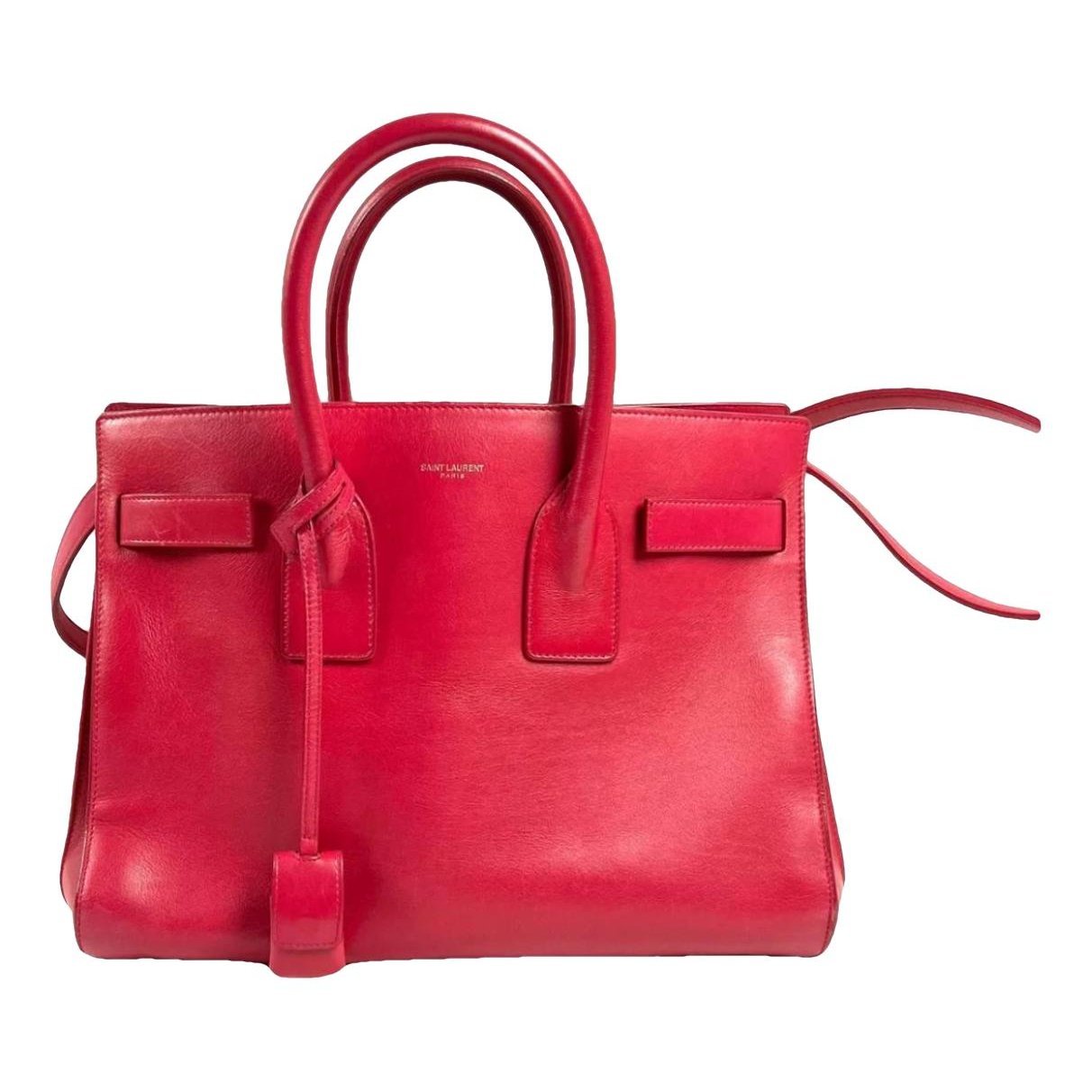 Sac de Jour leather tote