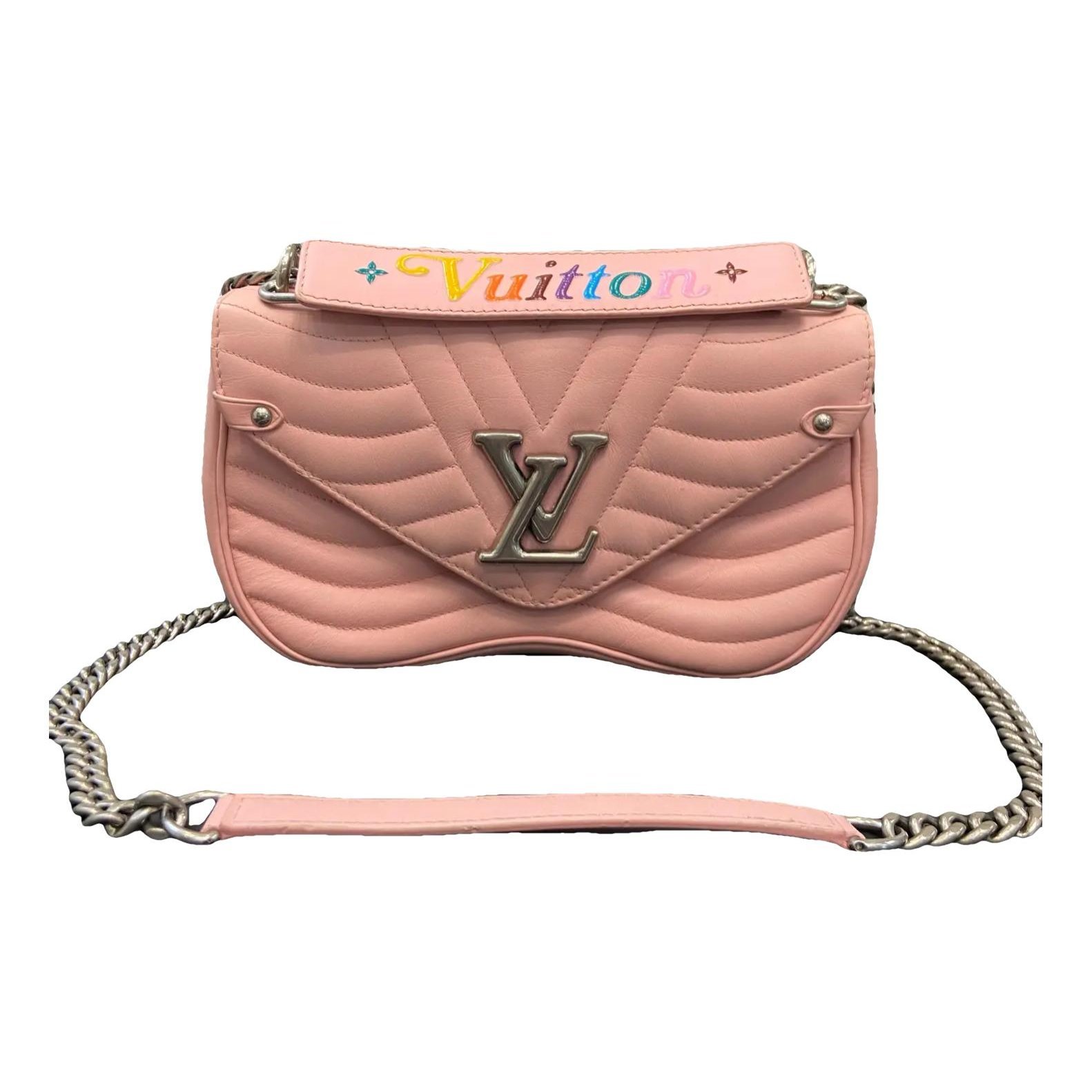 New Wave leather handbag