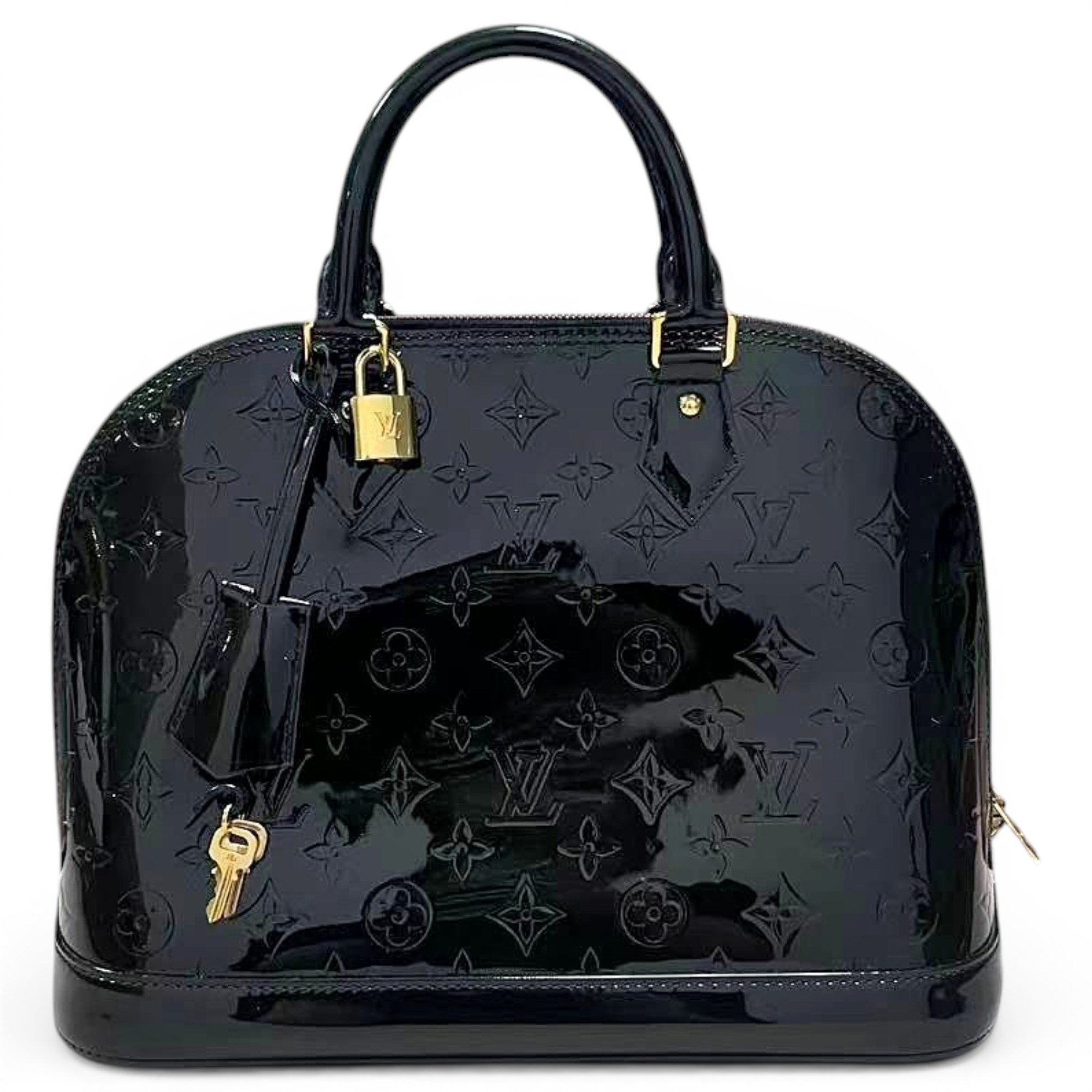 Alma leather handbag