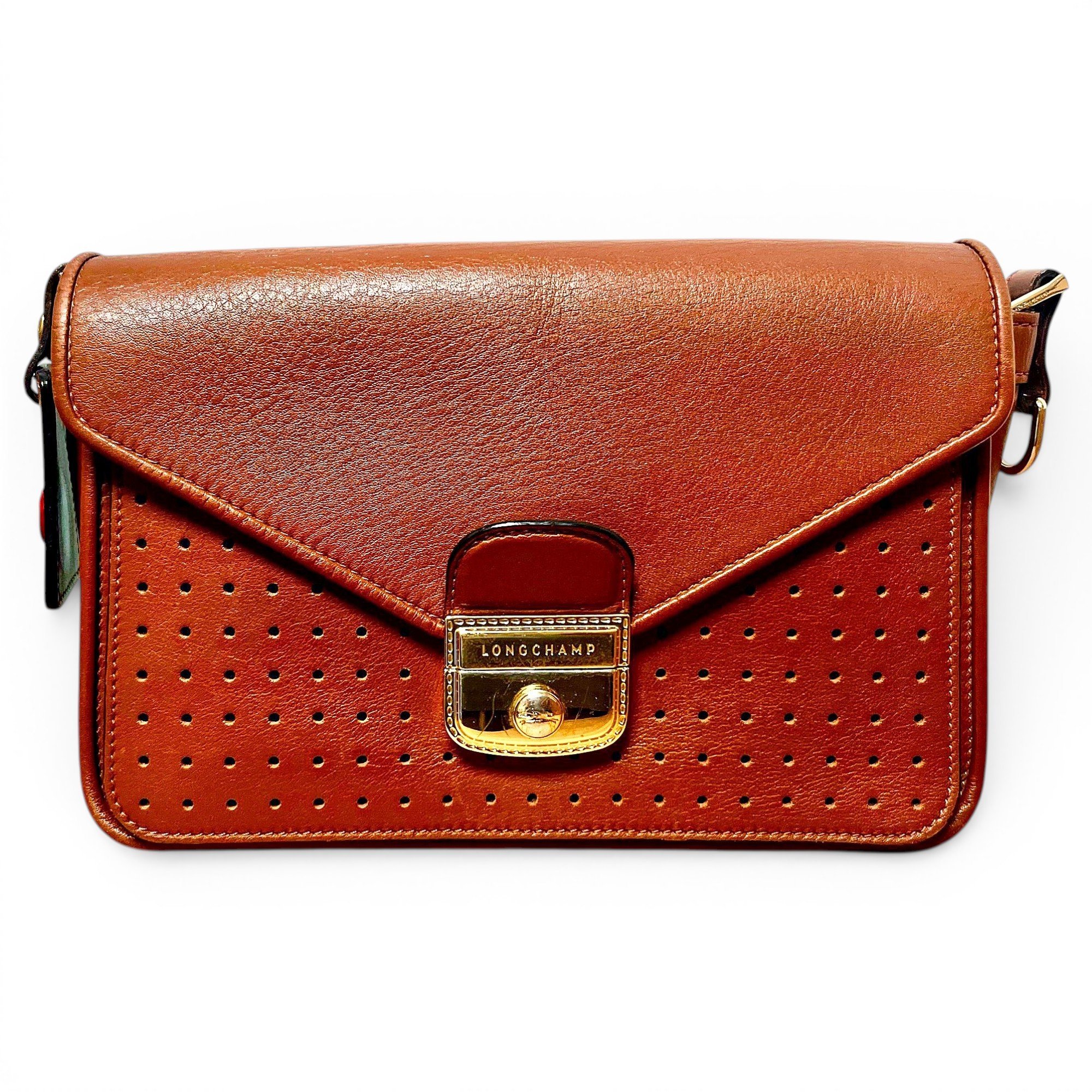 Mademoiselle leather crossbody bag