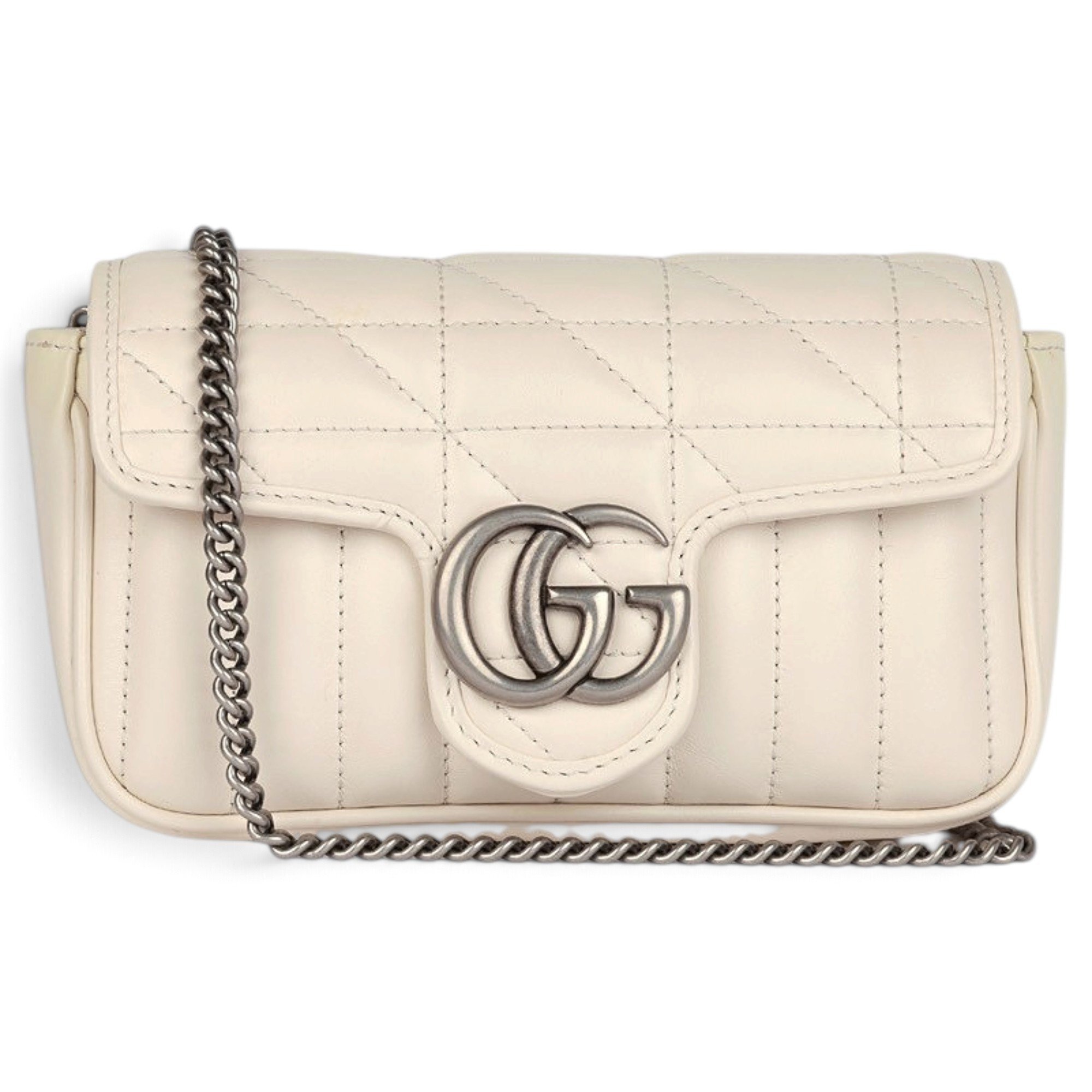 GG Marmont Flap leather handbag