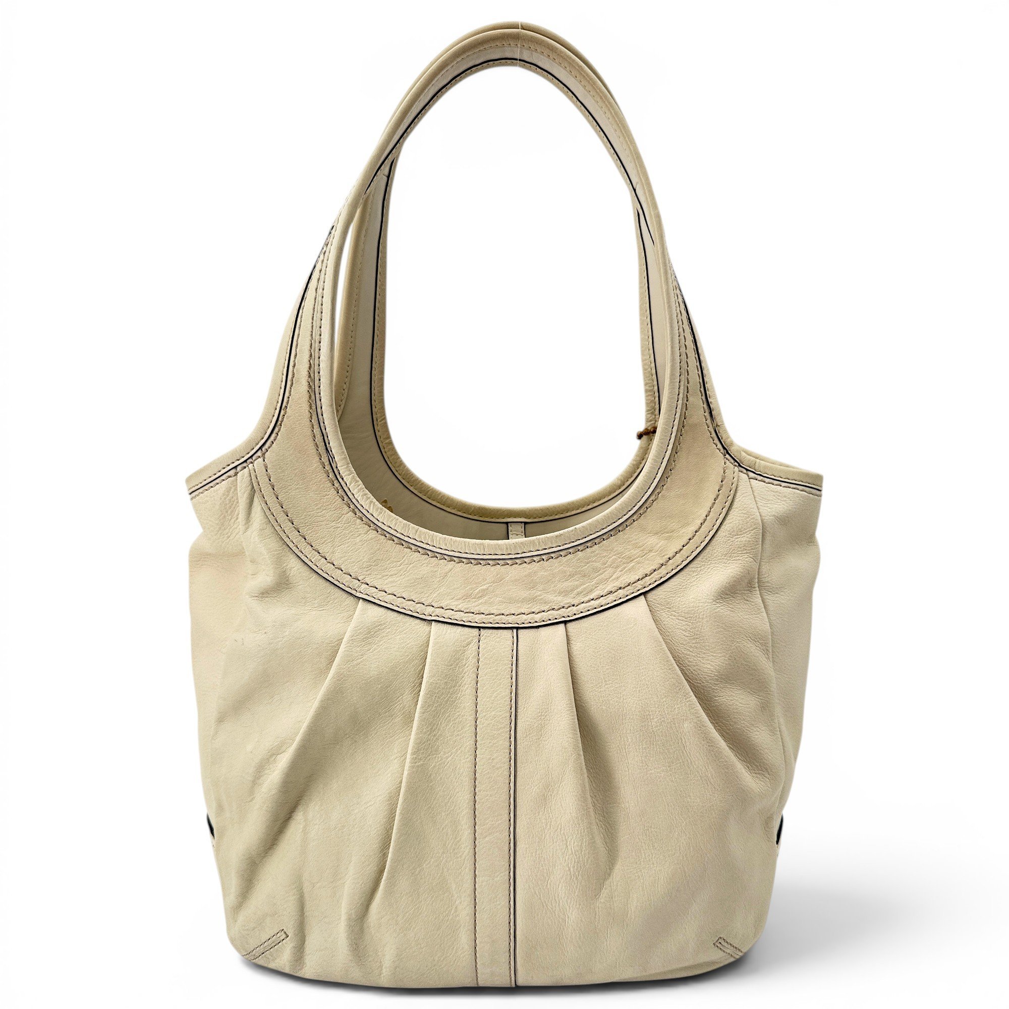 Signature Sufflette leather handbag