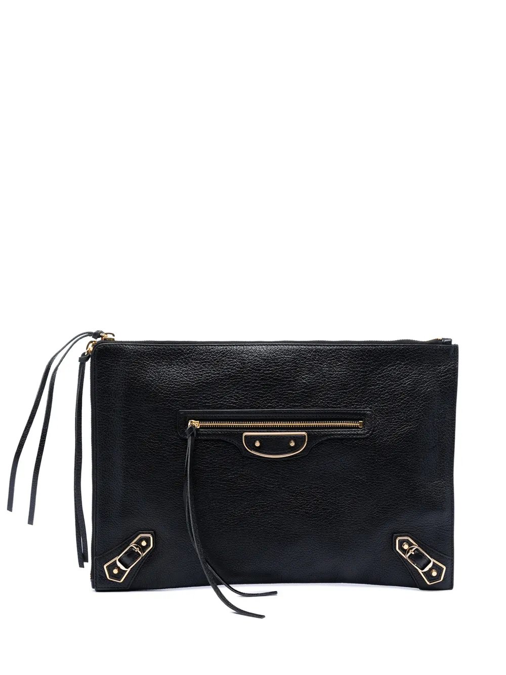 2016 Goatskin Motocross Classic Metallic Edge clutch bag