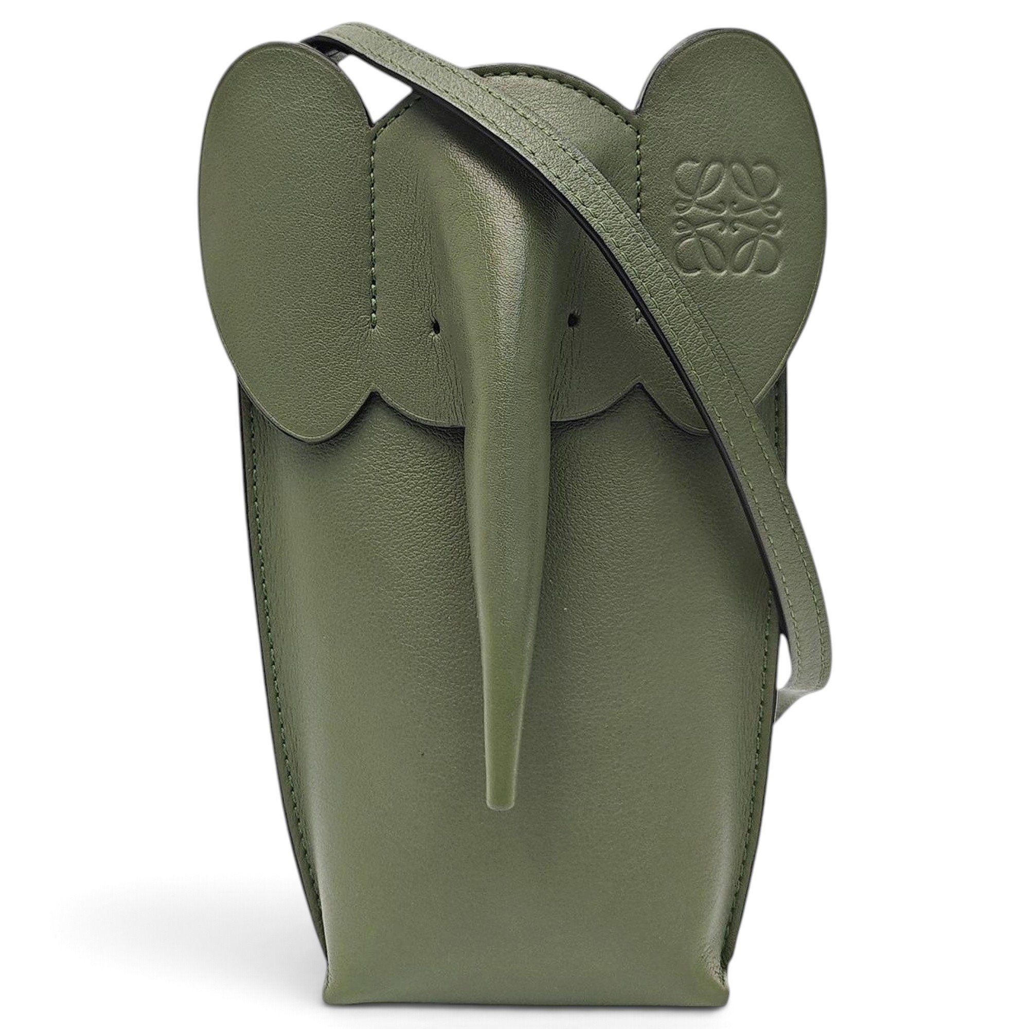 Animals leather handbag