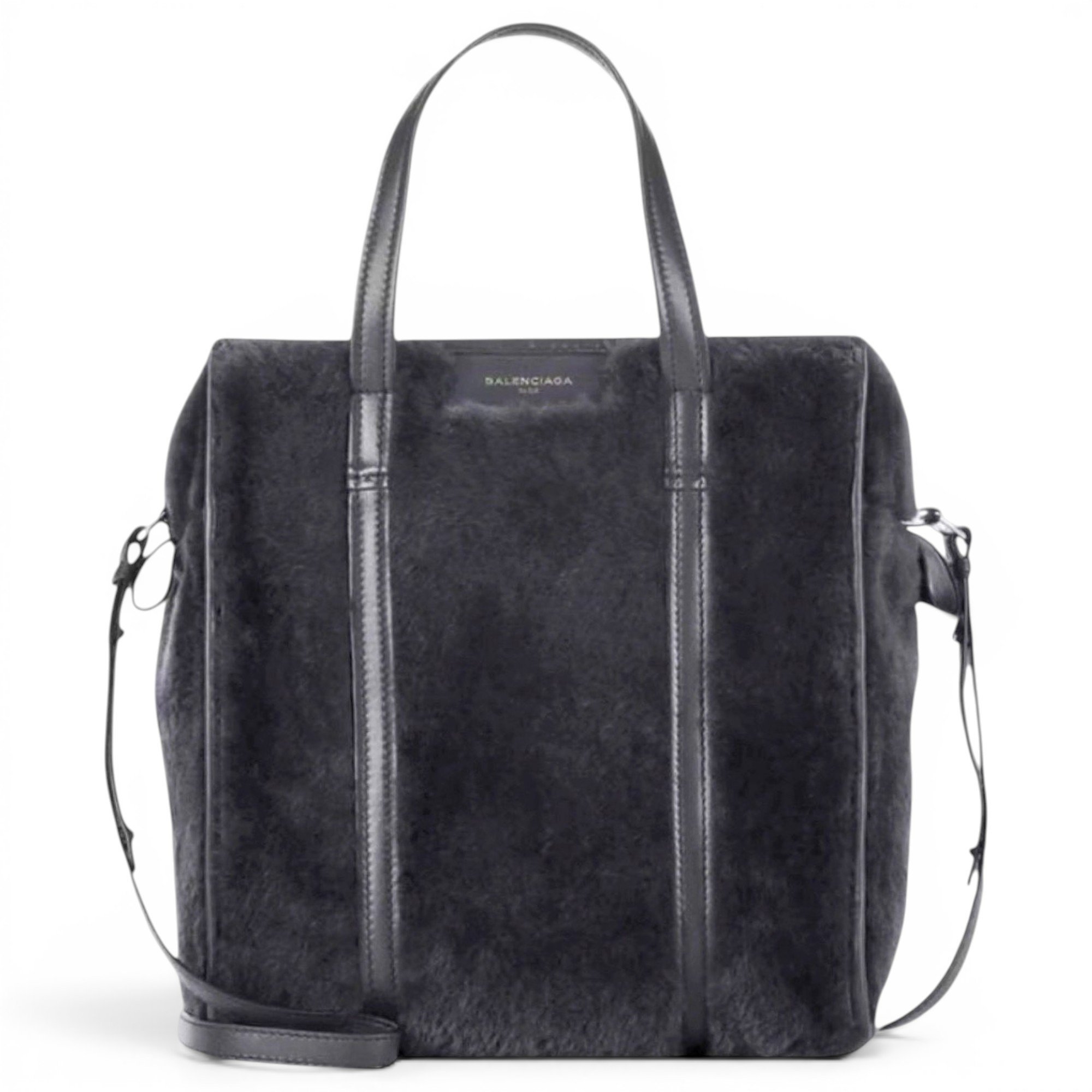 Bazar Bag faux fur tote