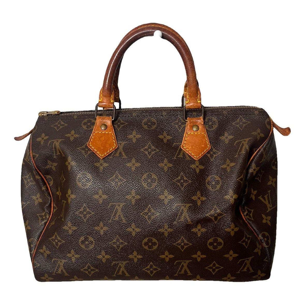 Speedy leather handbag