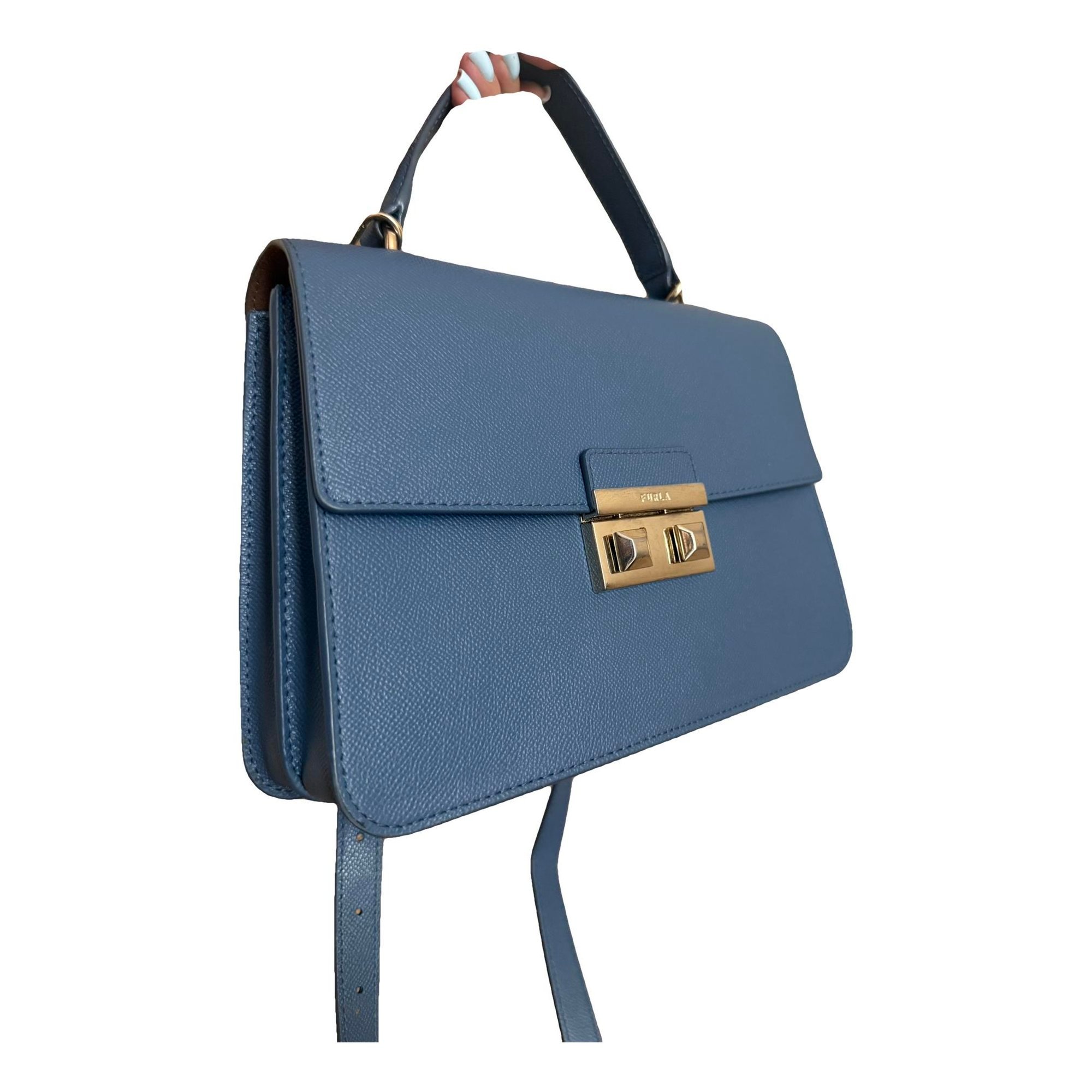 Leather handbag