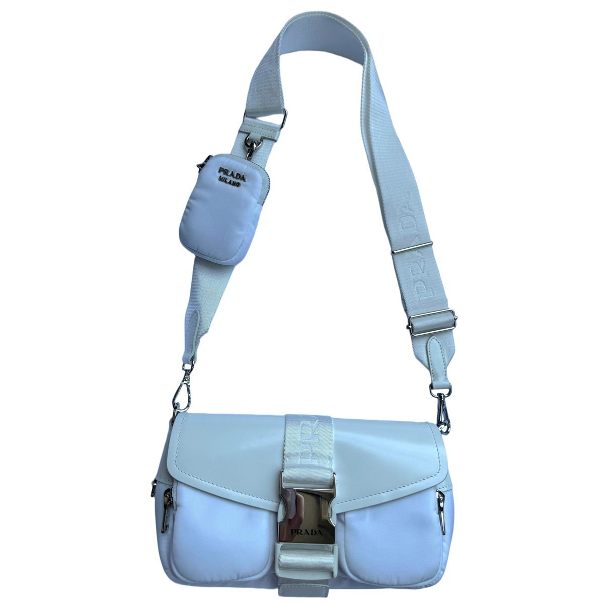 Re-edition leather handbag