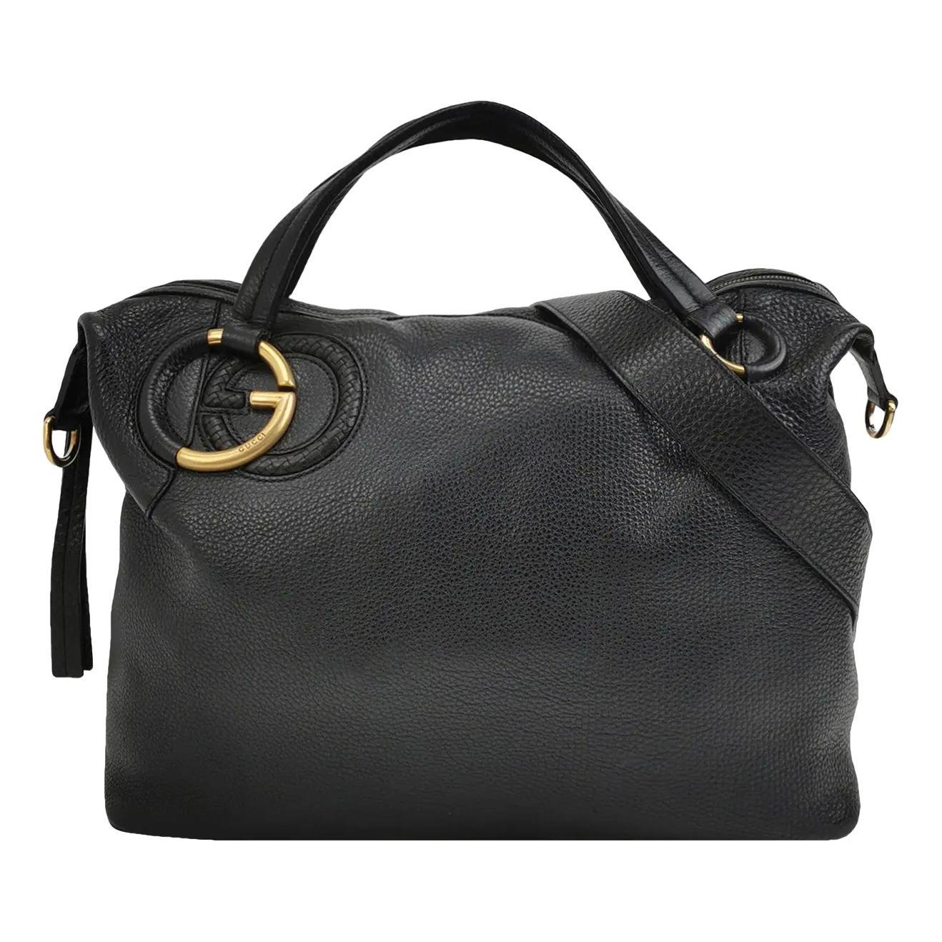 Leather crossbody bag
