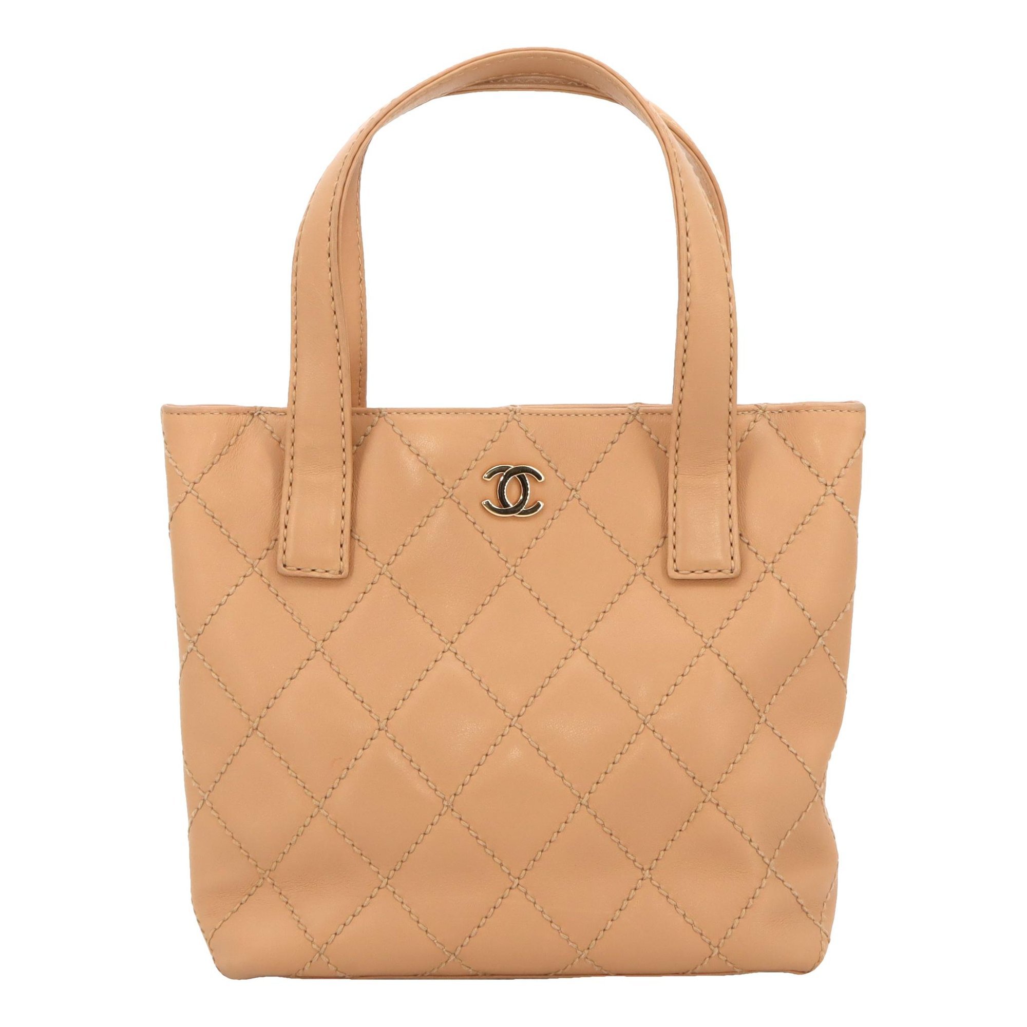 Wild Stitch pony-style calfskin tote