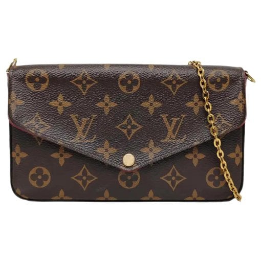 Félicie leather crossbody bag