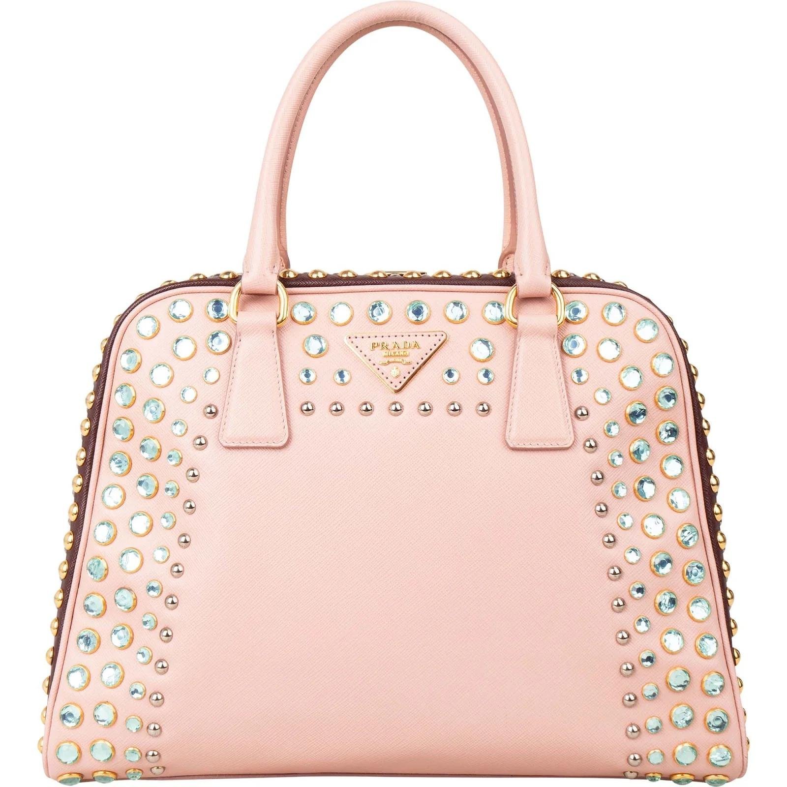 Promenade leather handbag