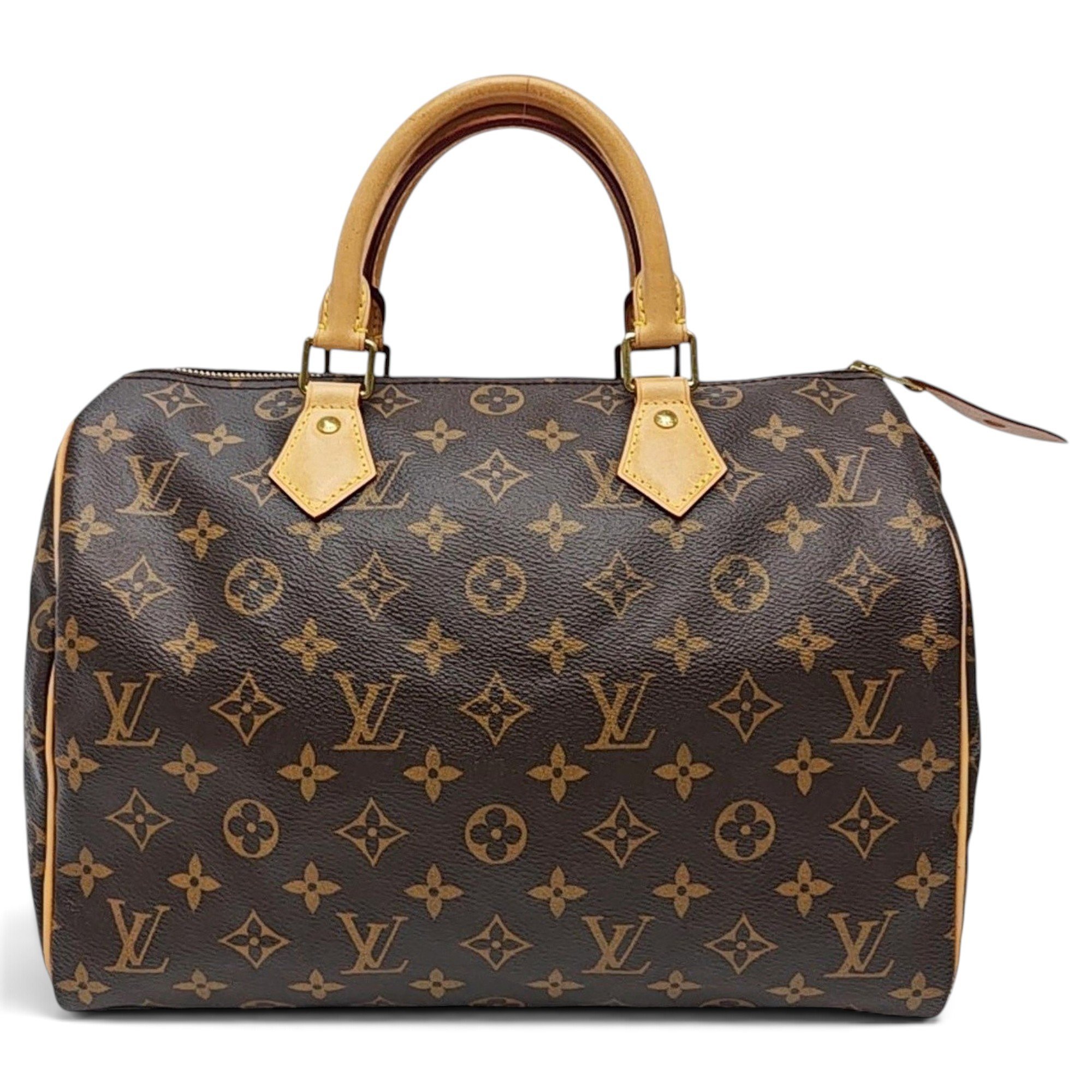 Nano Speedy / Mini HL leather handbag