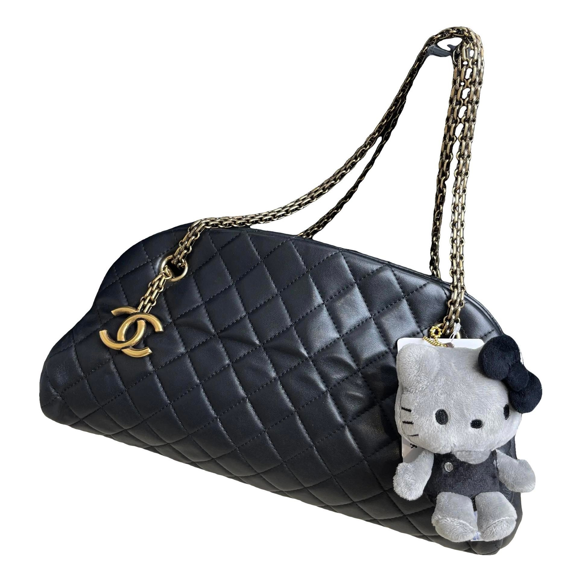 Mademoiselle leather handbag