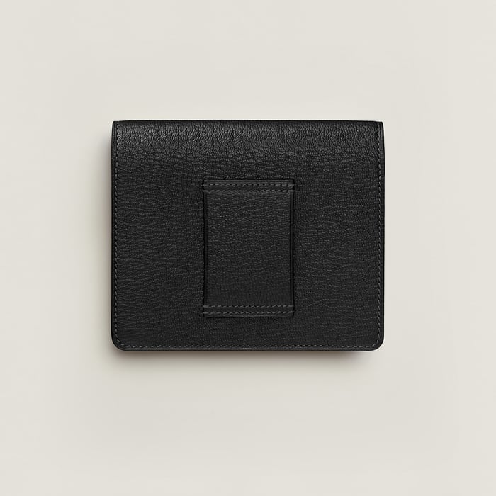 Noir Roulis Slim Wallet
