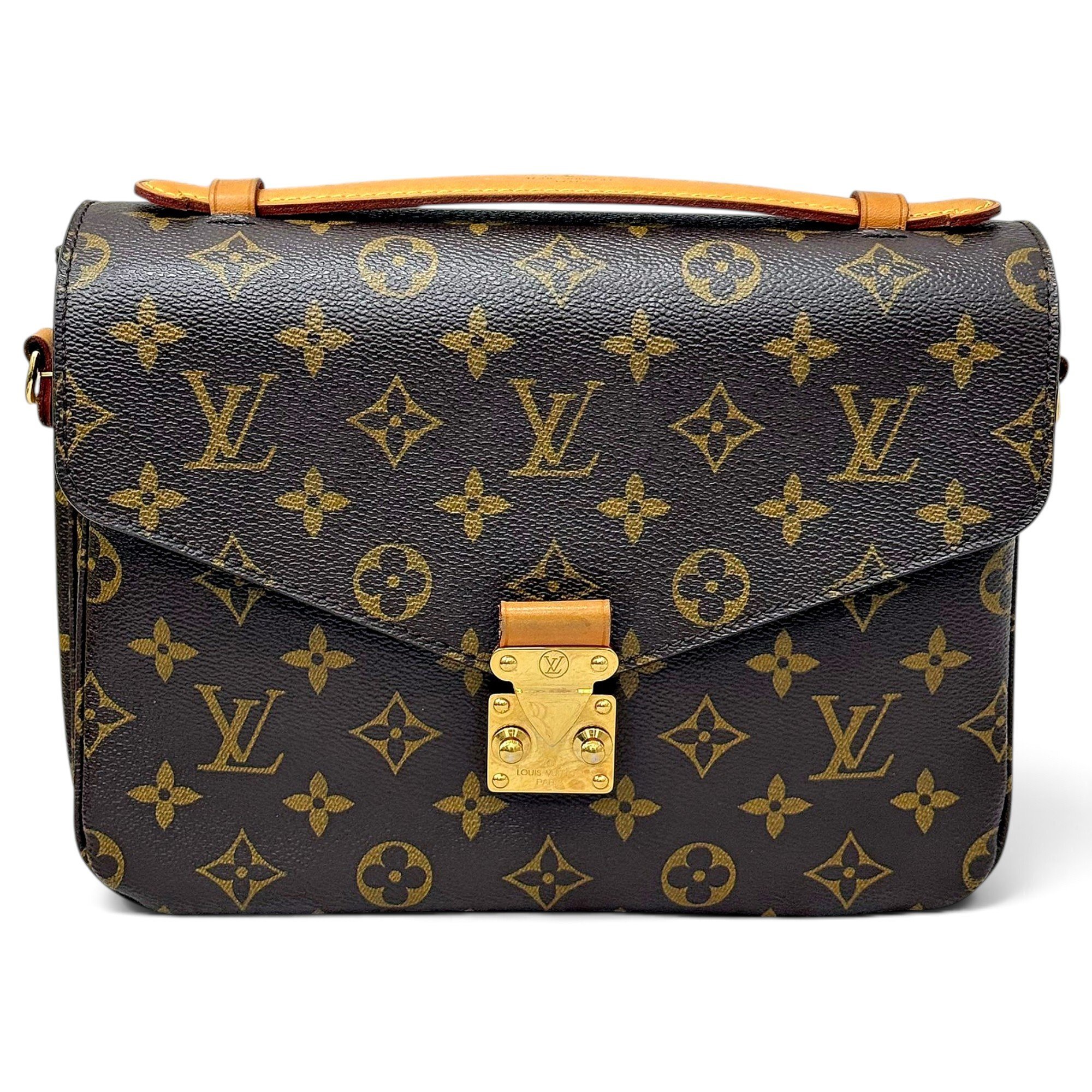Metis leather handbag