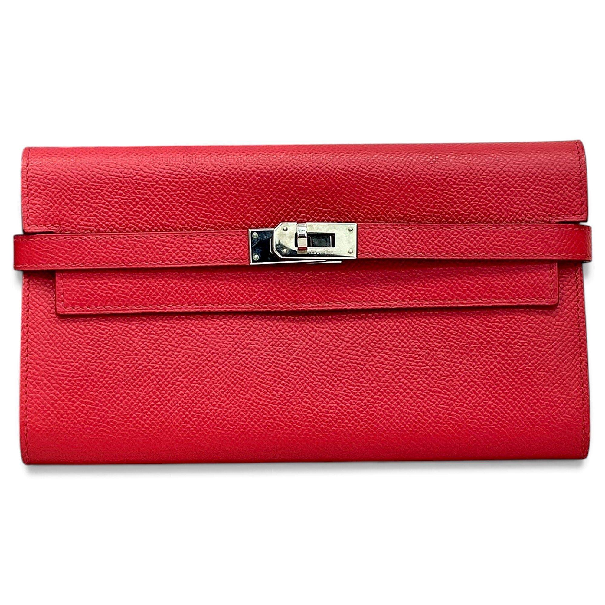Kelly to go leather clutch bag