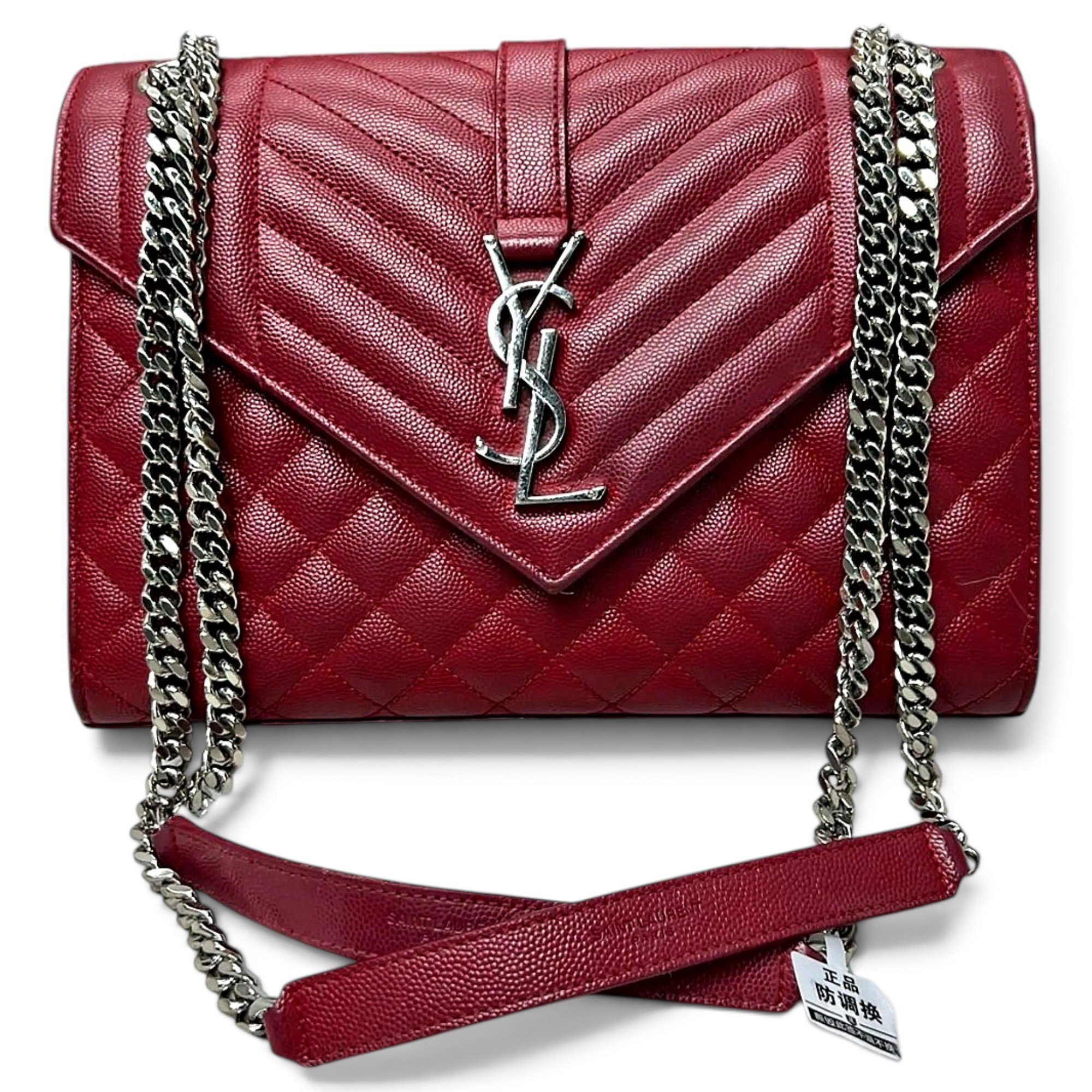 Collége monogramme leather handbag