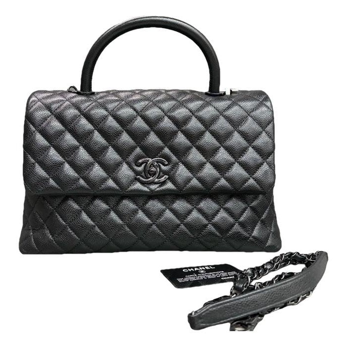 Coco Handle leather handbag
