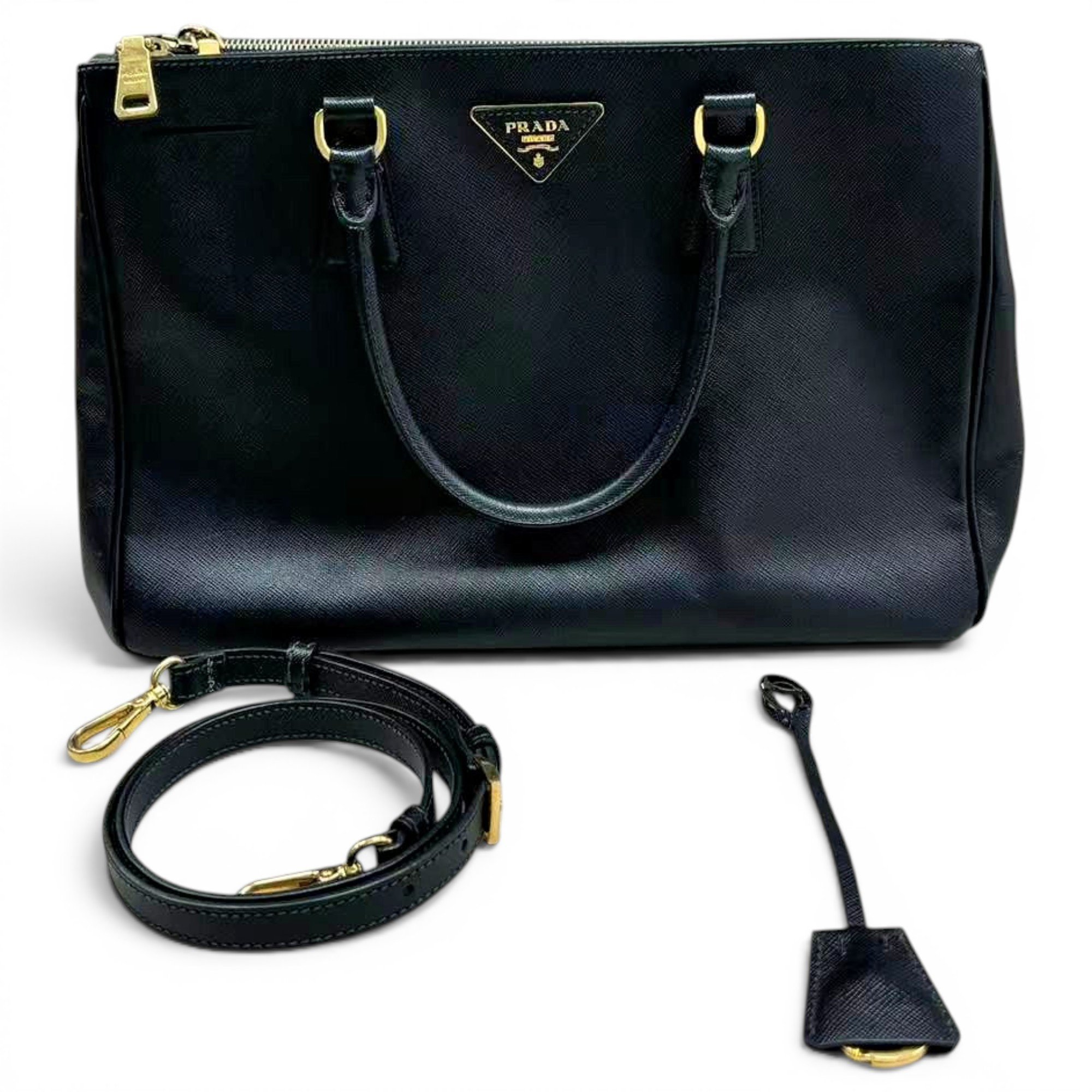 Galleria leather handbag
