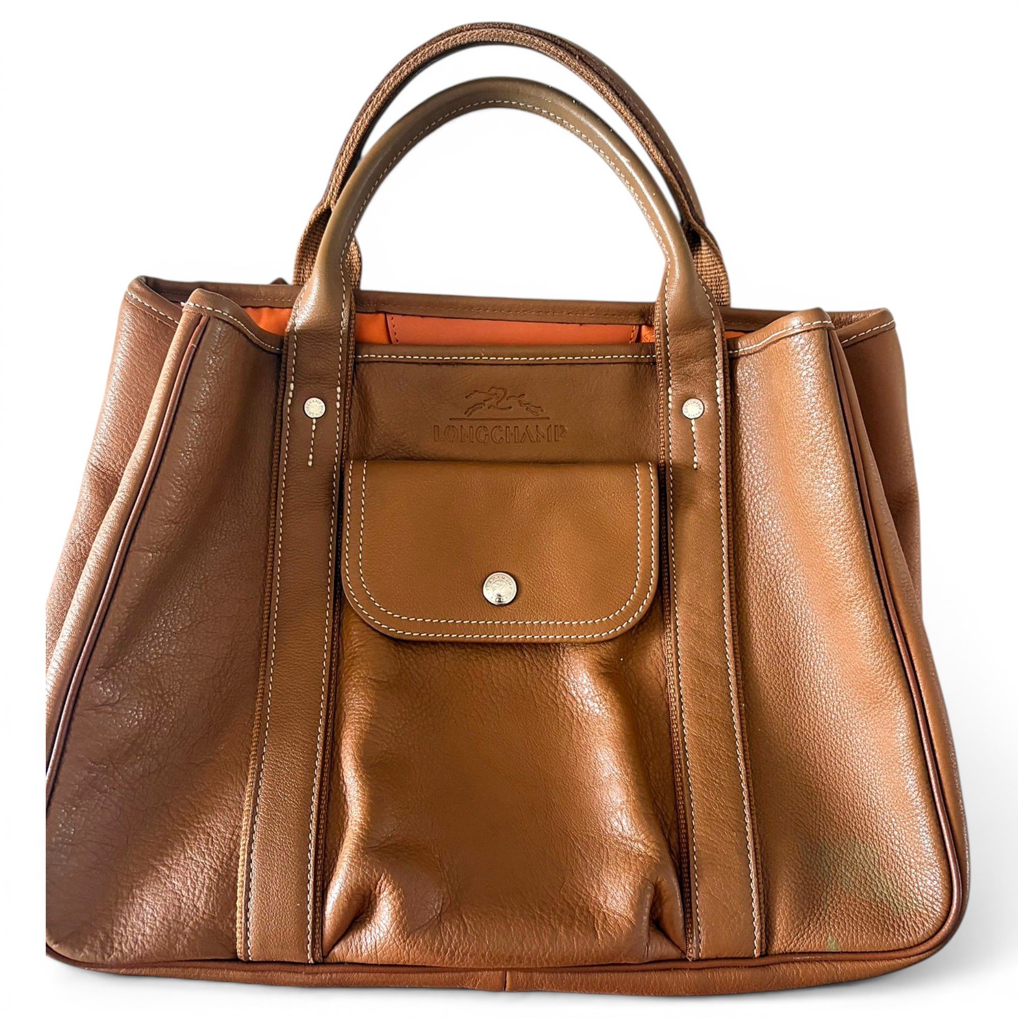 Roseau leather handbag